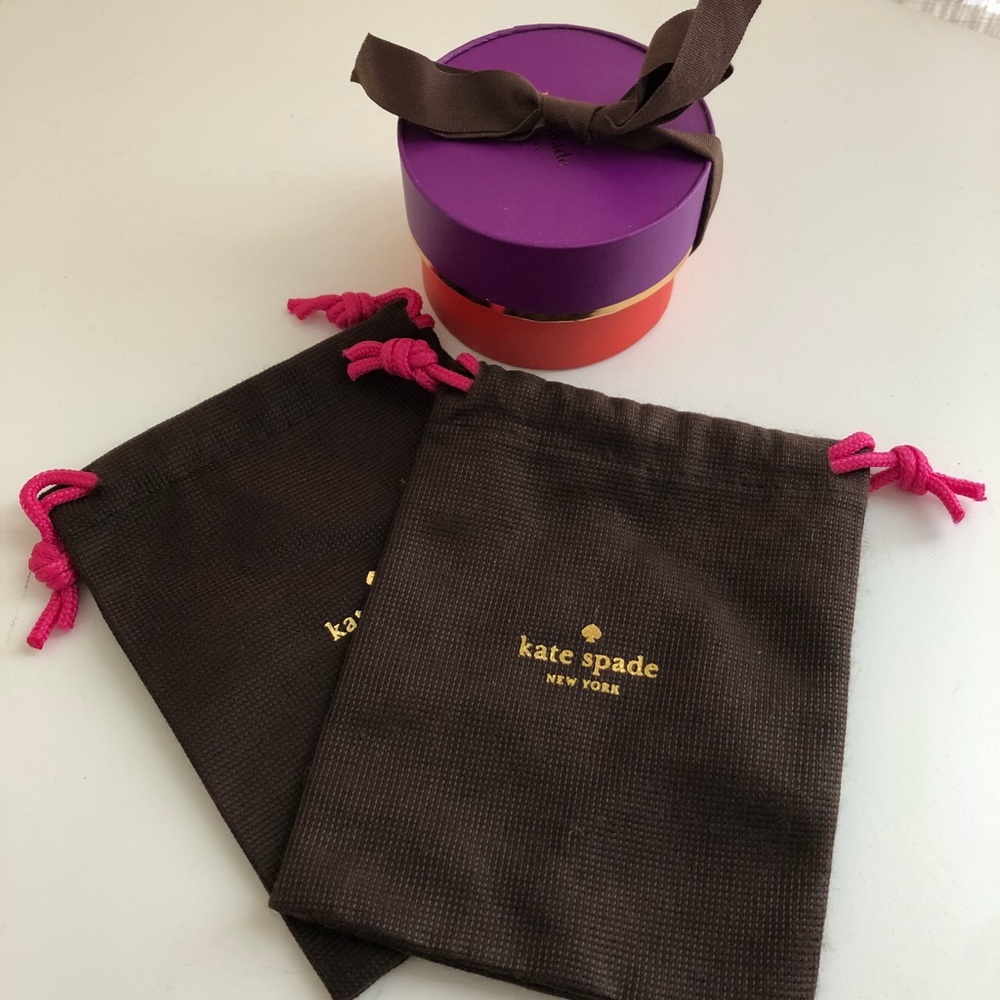 Kate Spade Gift Box and Jewelry Bags